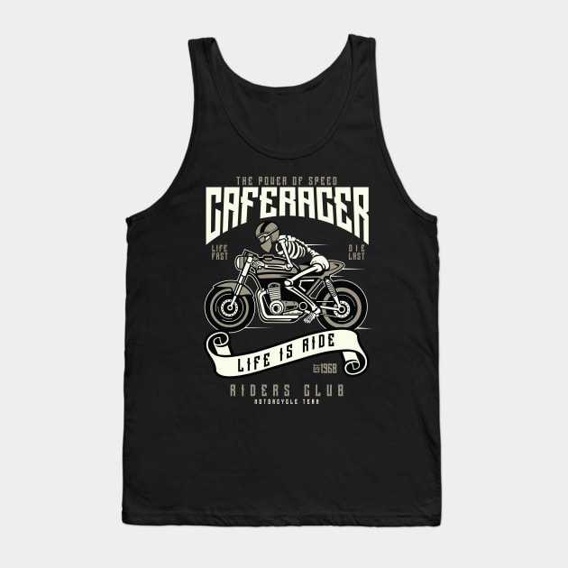 cafe racer Tank Top by ramonagbrl